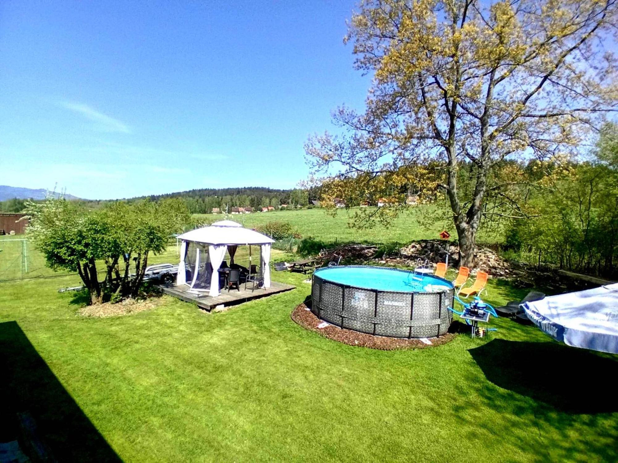 Penzion-Na Navsi Horní Planá Esterno foto