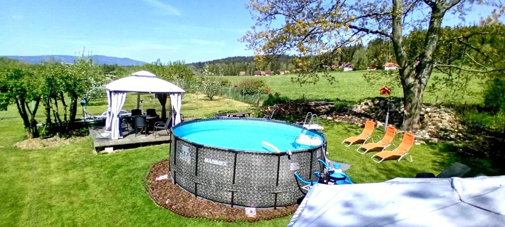 Penzion-Na Navsi Horní Planá Esterno foto